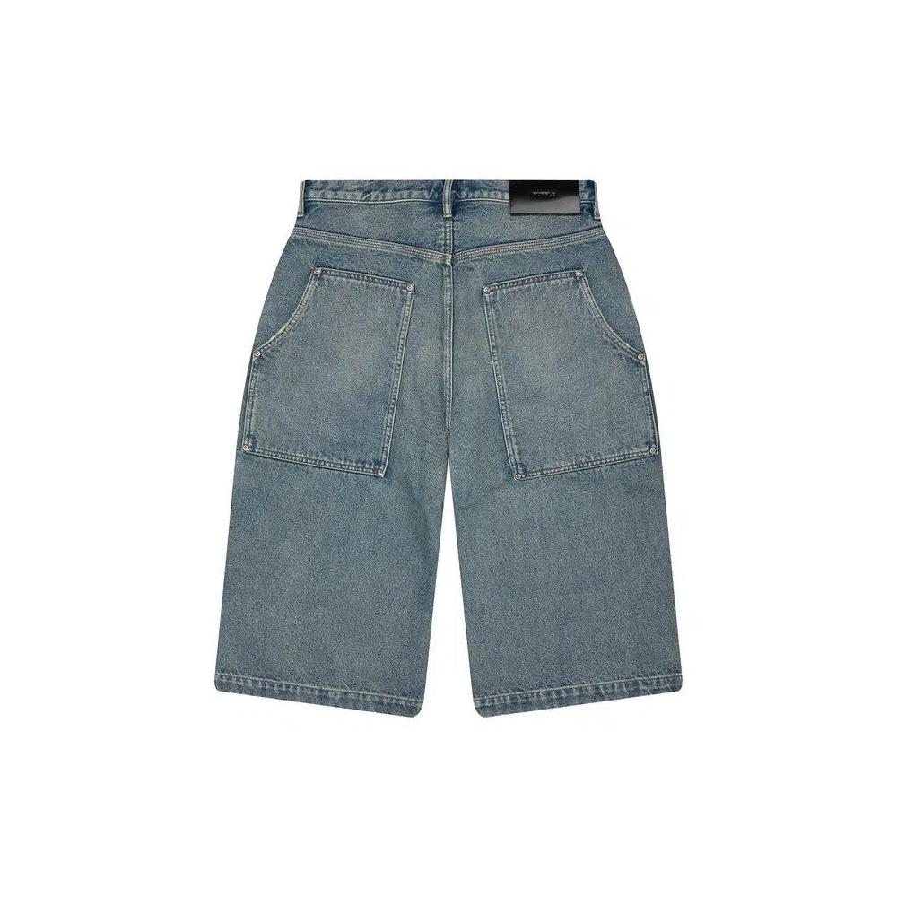 Шорты PURPLE BRAND Workwear Jorts 'Light Indigo' 2