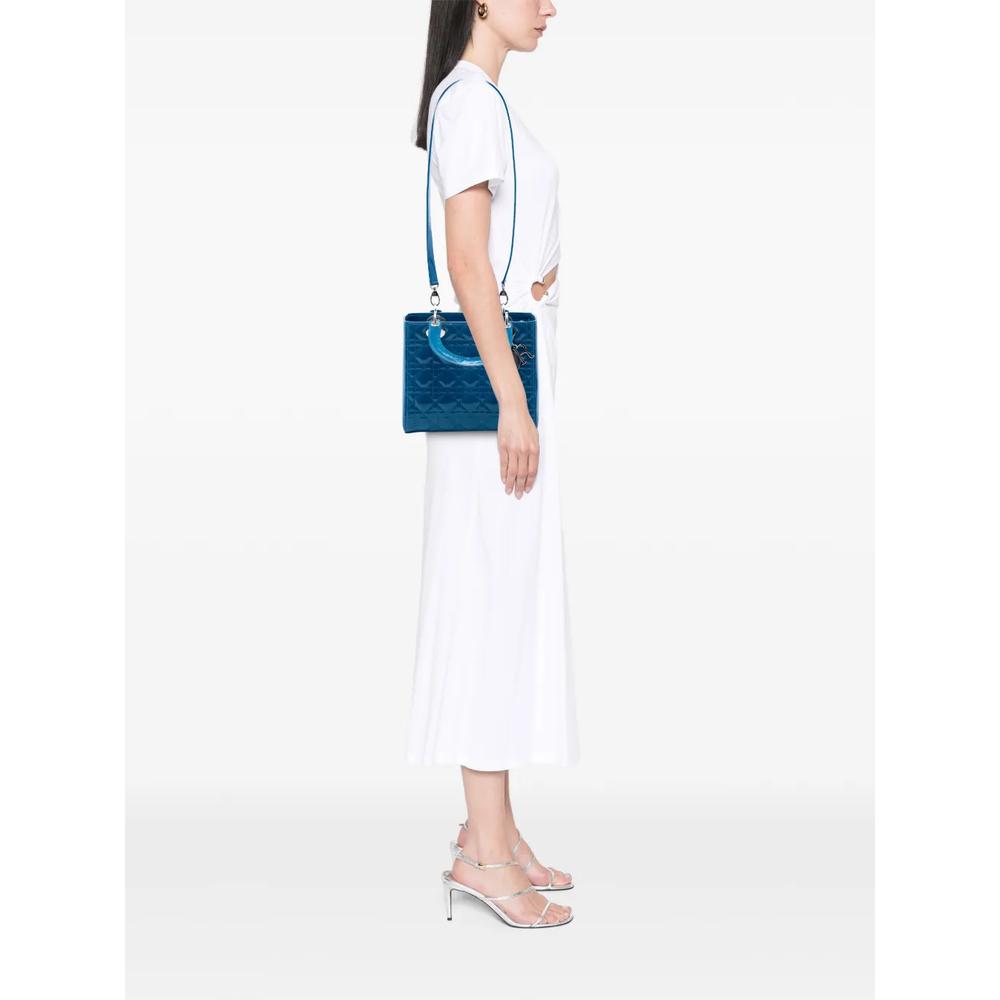 Сумка-сэтчел Patent Cannage Lady Dior среднего размера (2015 год) 2