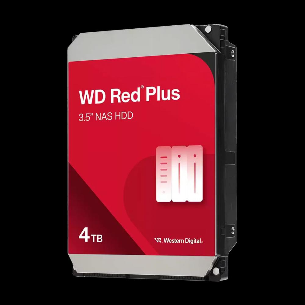 WD Red Plus 4TB 5400rpm 128MB 3.5" NAS HDD (WD40EFZZ) 1