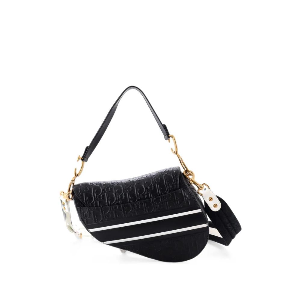Сумка на плечо Saddle Handbag Oblique среднего размера 2