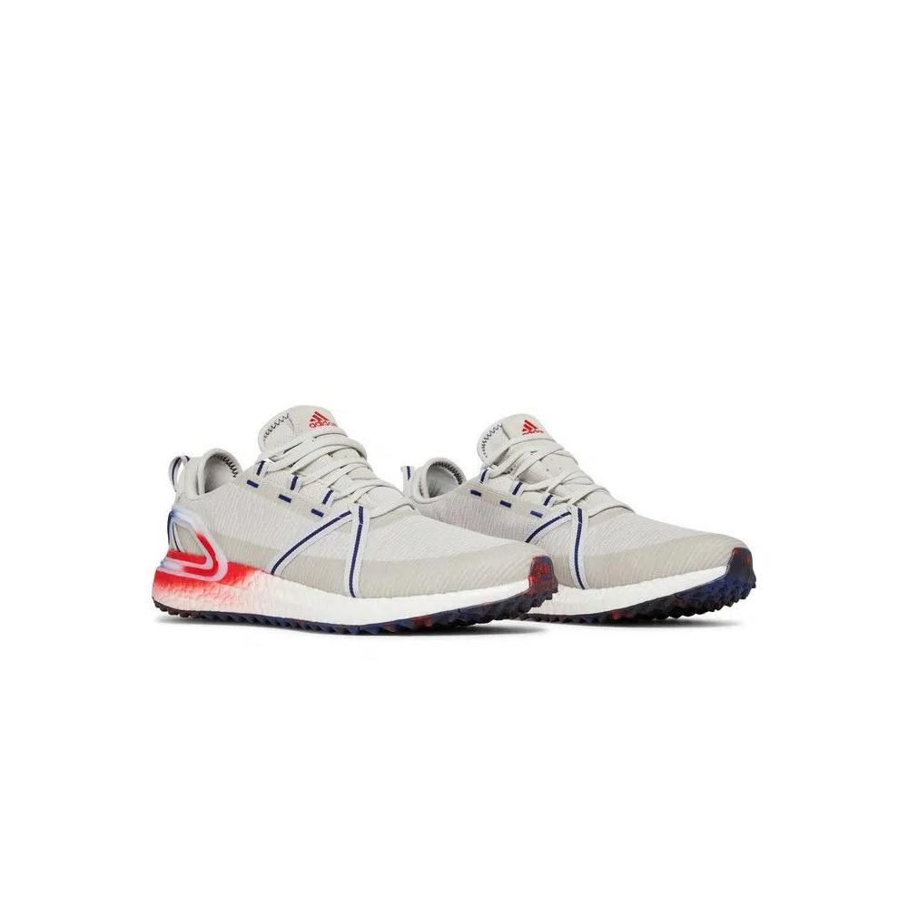 Кроссовки Adidas Solarthon Primegreen Spikeless Golf 'Grey Vivid Red' 8