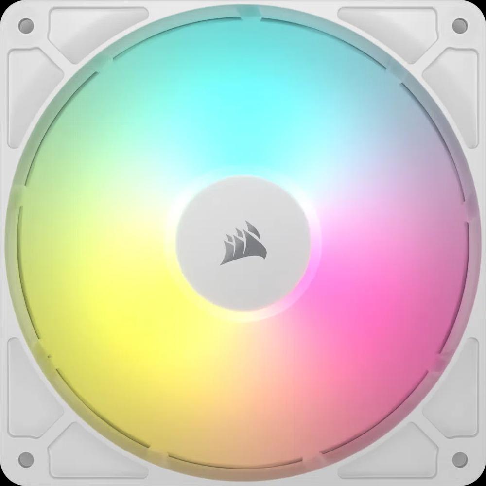 Corsair RS140 RGB 140mm PWM вентилятор - White белый (Single Pack одиночный комплект) 2