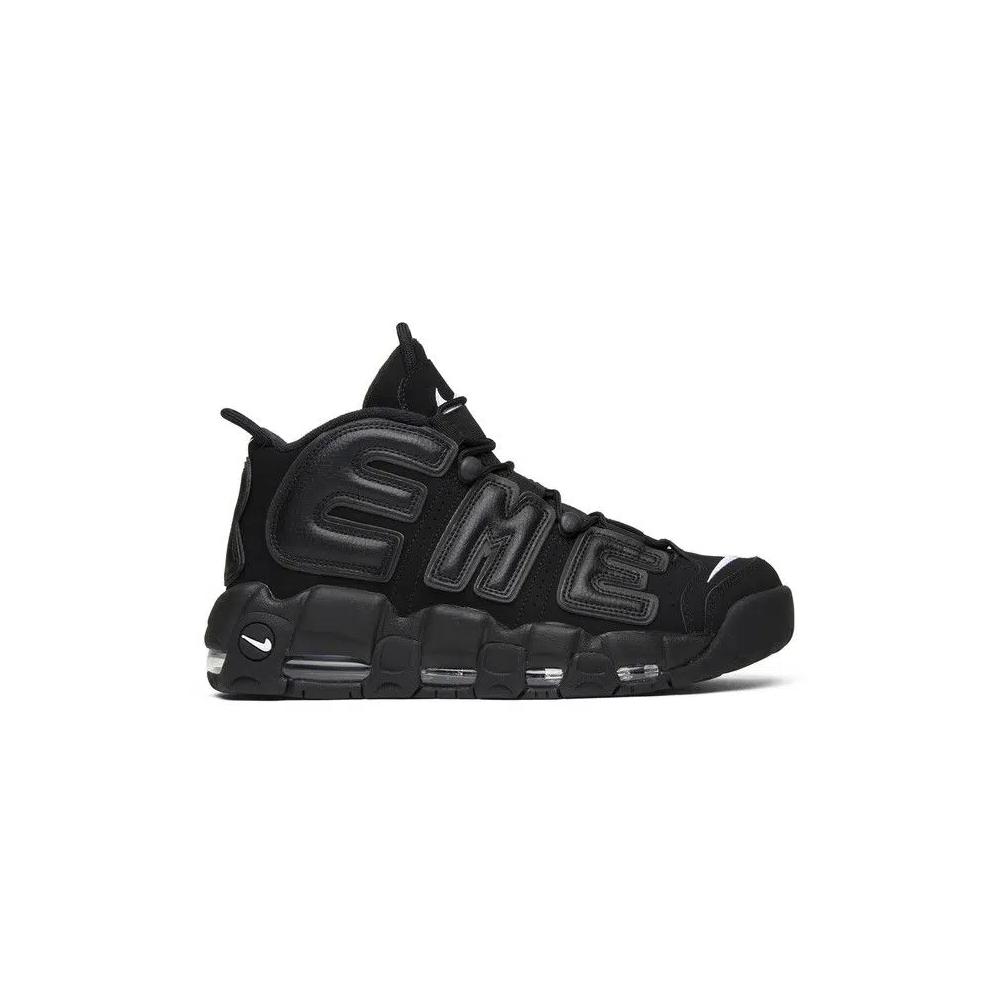 Кроссовки Supreme x Nike Air More Uptempo «Black» 1