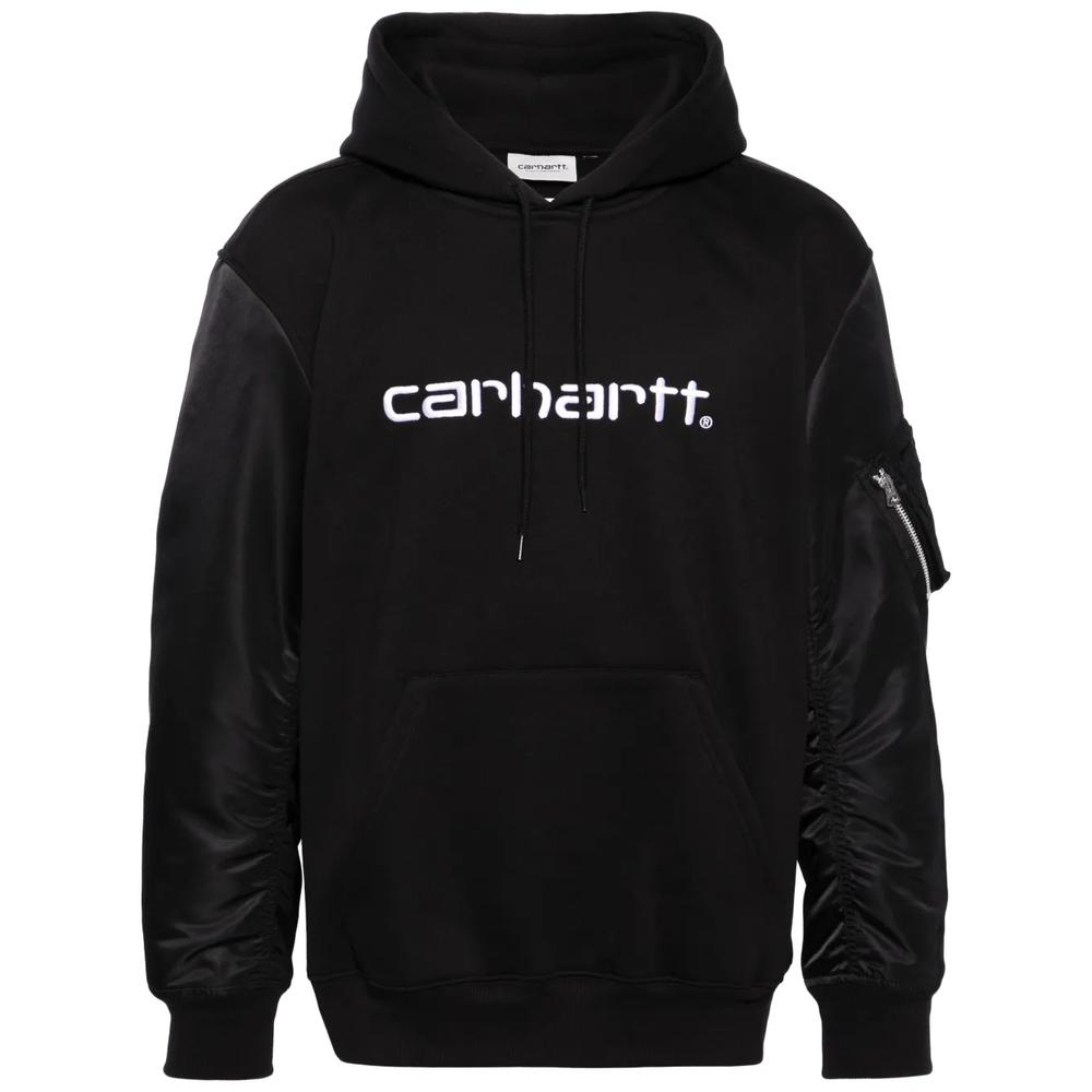 Худи с вышитым логотипом из коллаборации с Carhartt 1