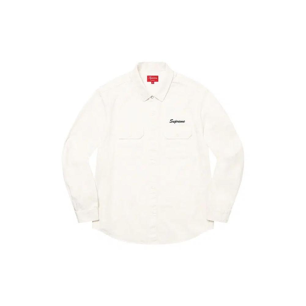 Рубашки на пуговицах Supreme Mary Work Shirt «Белый» 1