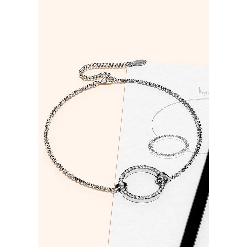 Браслет Orbit of Beauty, украшенный кристаллами SWAROVSKI® в белом золоте 5