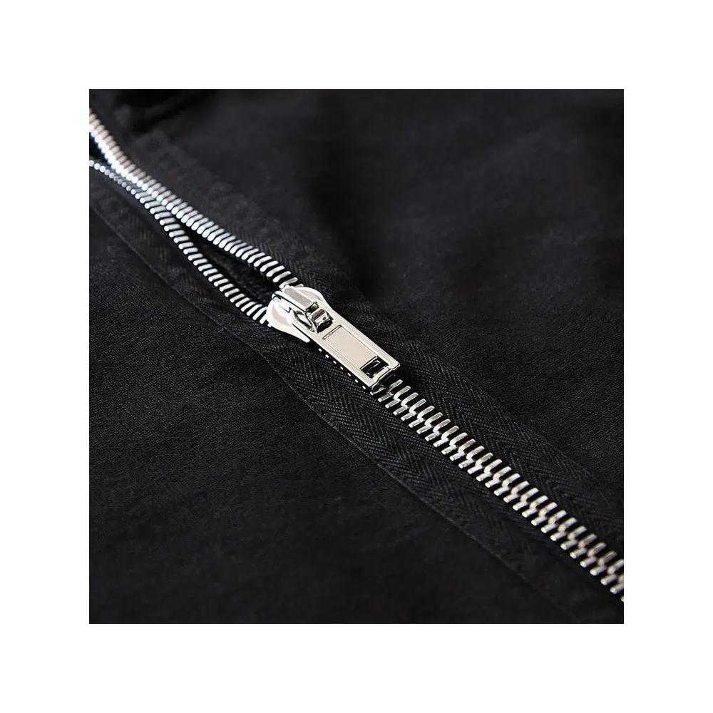 Топы Rick Owens DRKSHDW Jumbo Gimp Zip Hoodie 'Black' 3