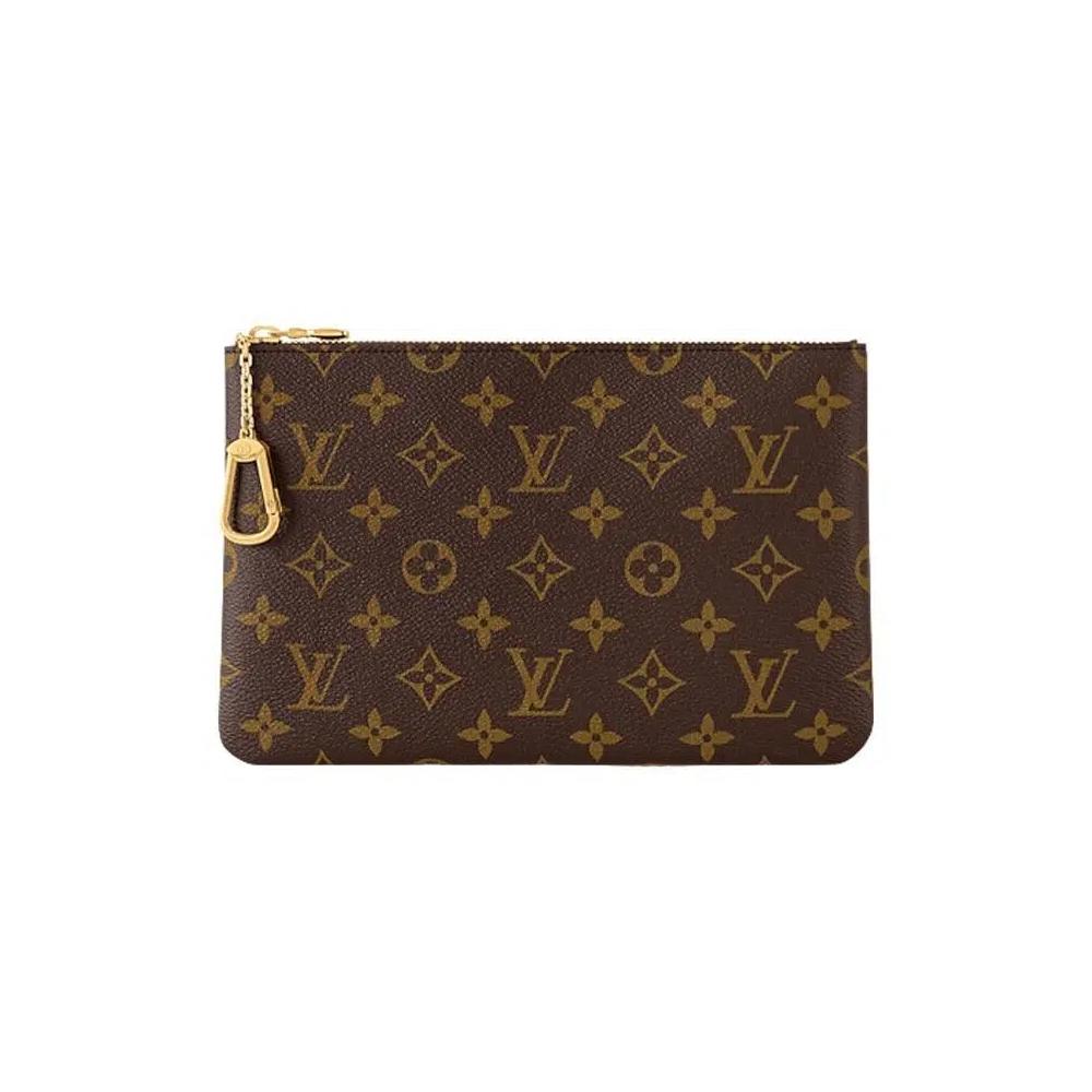 Кошельки Louis Vuitton Key Pouch M 'Brown Monogram Canvas' 1