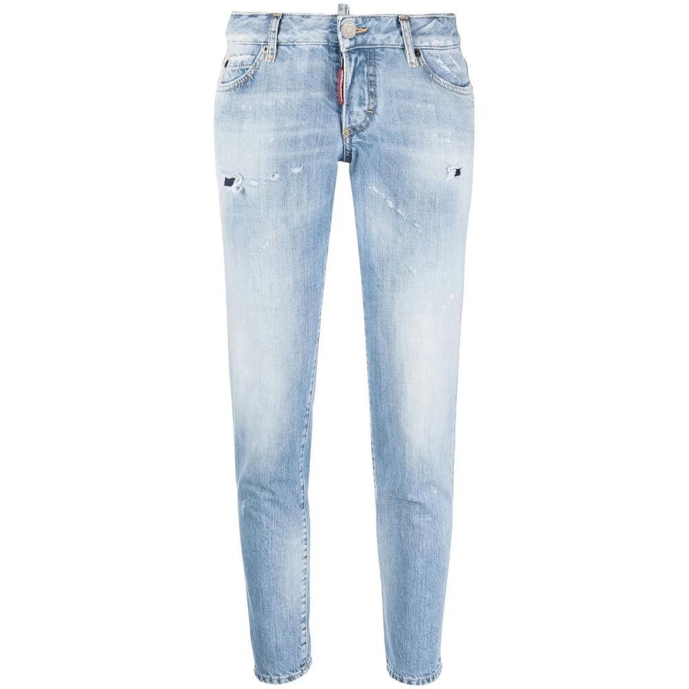 low-rise slim-cut jeans 1