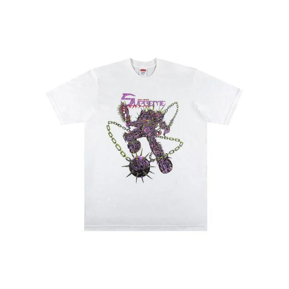 Футболки Supreme Spikes Tee 'White' 1
