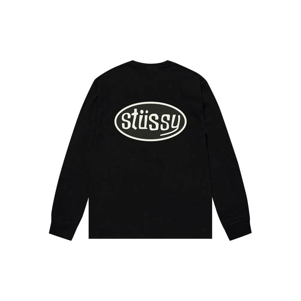 Футболка Stussy Pitstop Long-Sleeve Tee 'Black' 2