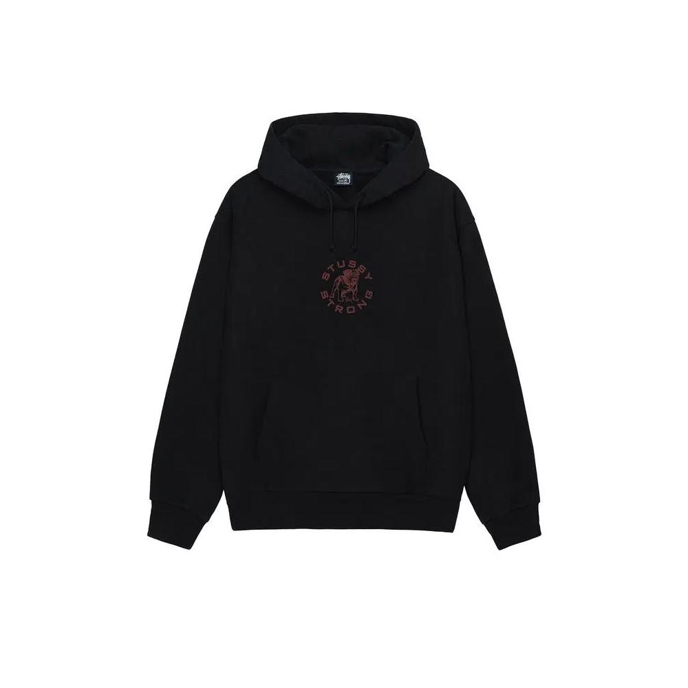 Худи Stussy Strong Mac Hoodie 'Black' 1