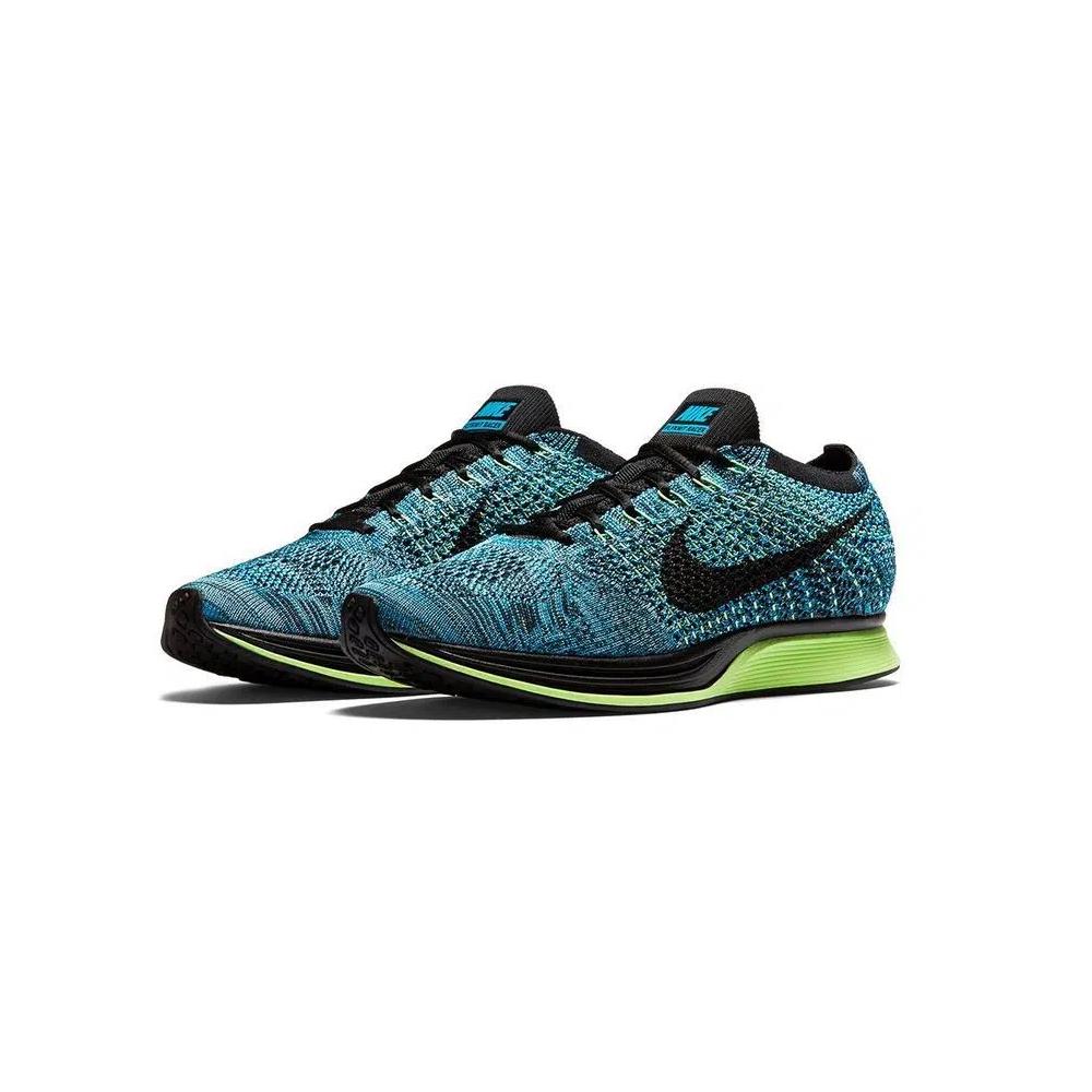 Кроссовки Nike Flyknit Racer 'Голубая Лагуна' 2