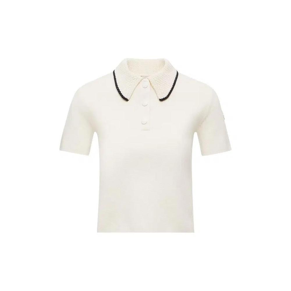 Поло Moncler Short-Sleeve Polo 'White' 1