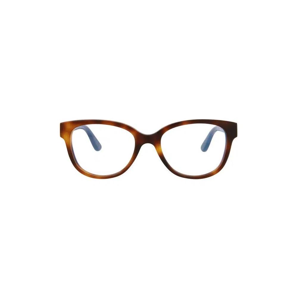 Очки Saint Laurent Round-Frame Acetate Optical Frames 'Havana Havana Transparent' 1