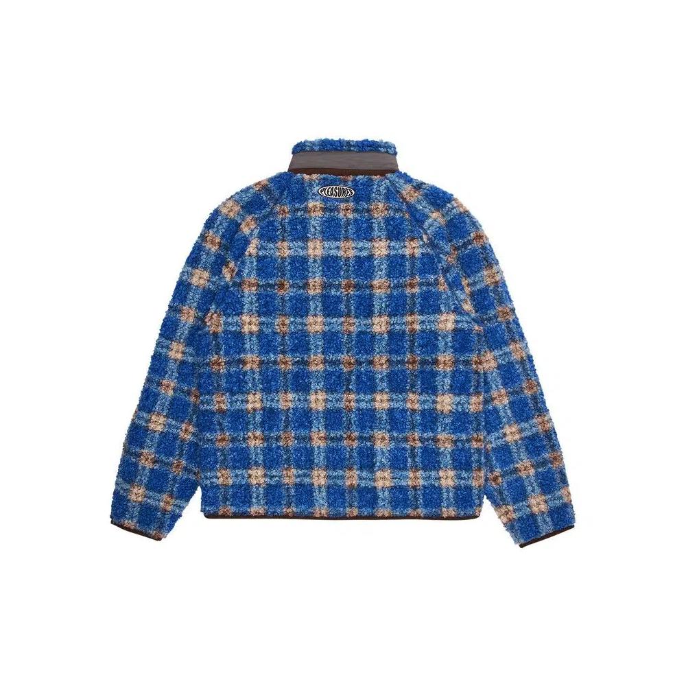 Флисовые куртки Pleasures Wraith Poodle Polar Fleece Jacket 'Blue' 2