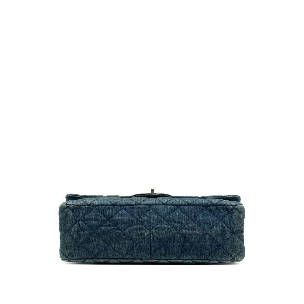 2012 Quilted Denim Reissue 2.55 Double Flap 227 shoulder bag 4