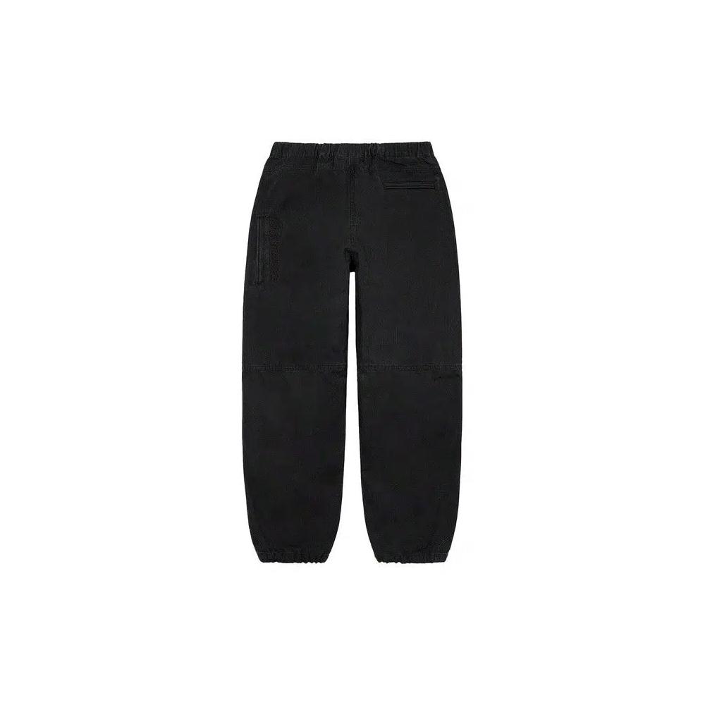 Брюки Supreme Cotton Cinch Pant «Черный» 2