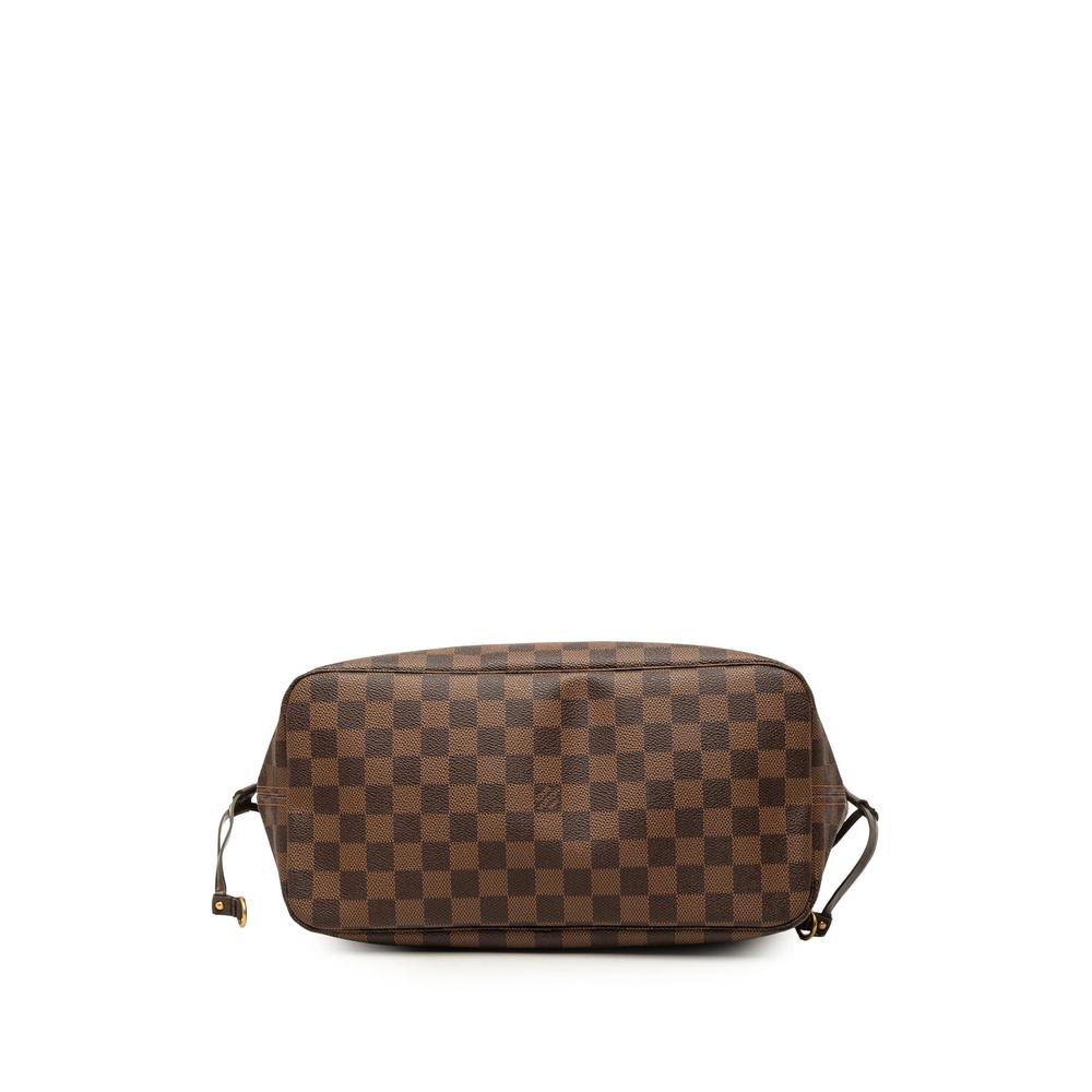 2014 Damier Ebene Neverfull MM tote bag 4