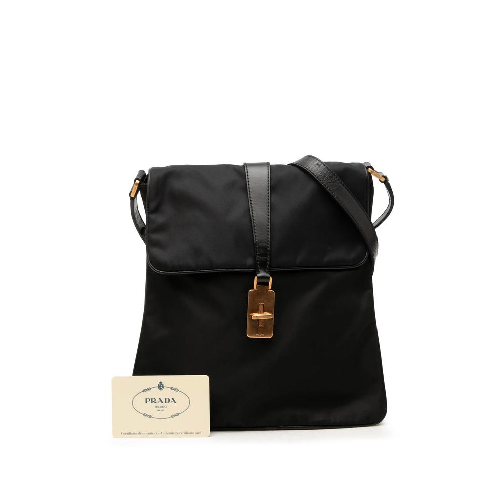 2000-2013 Vitello Trimmed Tessuto Messenger Bag crossbody bag 7