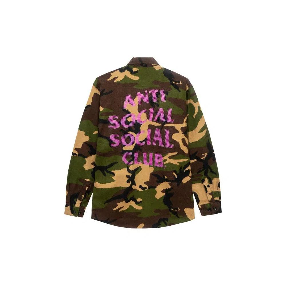 Фланелевые рубашки Anti Social Social Club Dialtone Camo Flannel 'Camo' 2