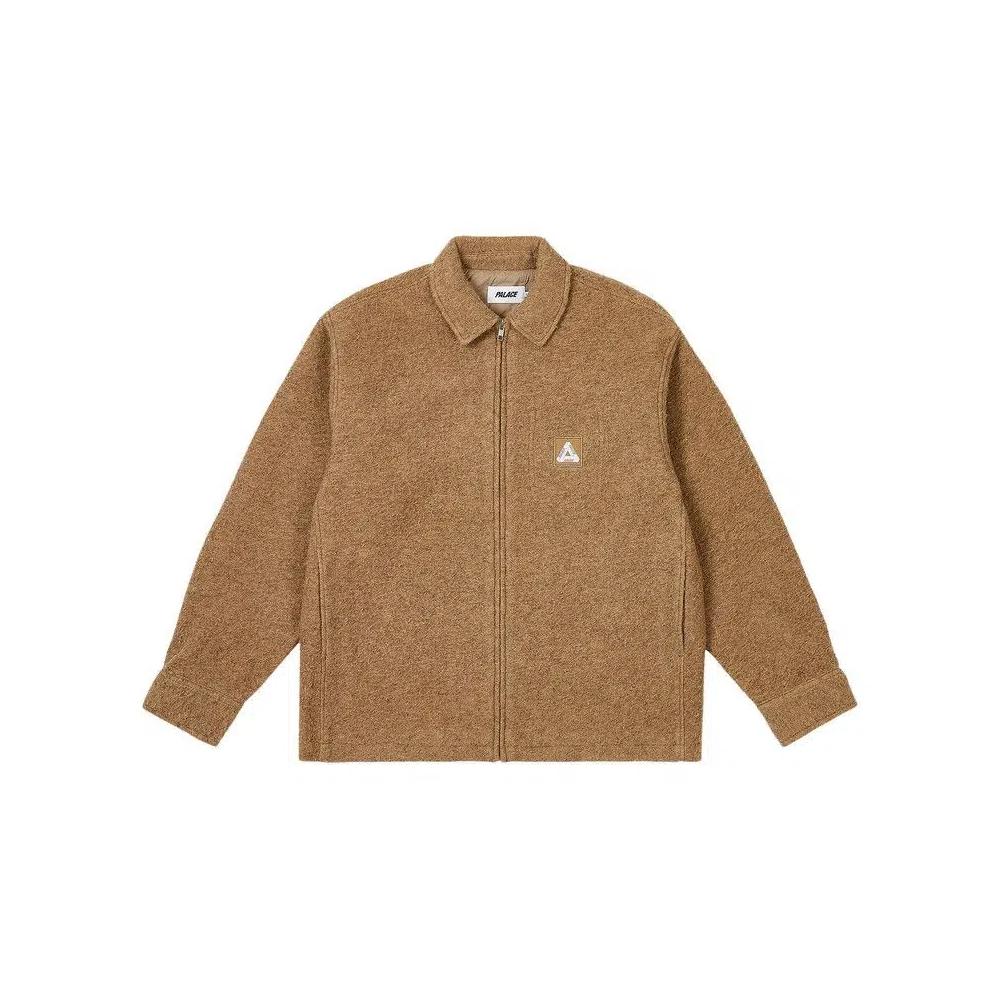 Куртка Palace Wooly Zip Jacket 'Бежевый' 1