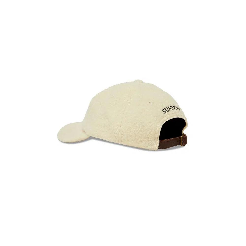 Бейсболки Supreme Boiled Wool S Logo 6-Panel 'Белая' 3