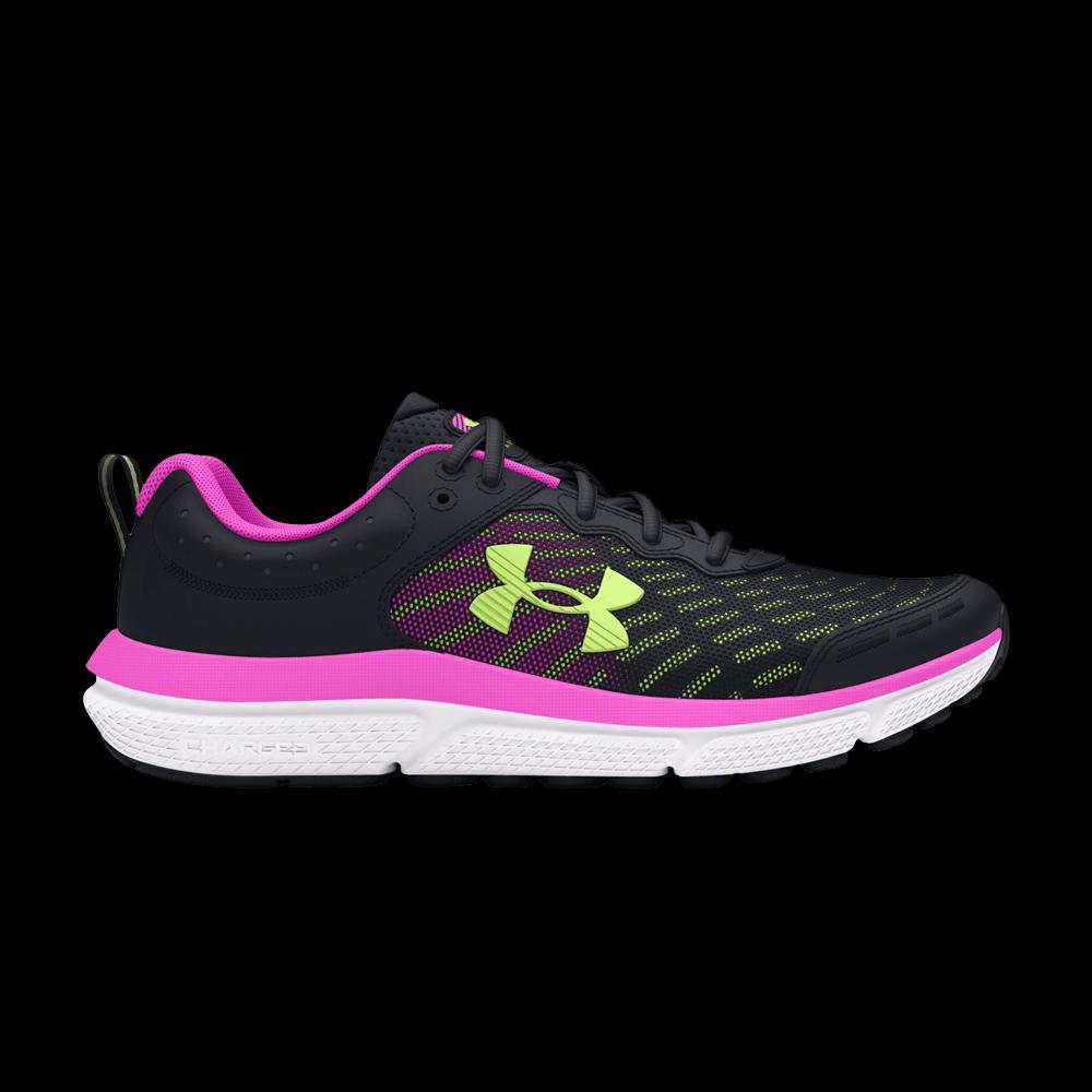 Кроссовки Under Armour Assert 10 AC GS «Black Vivid Magenta» 1