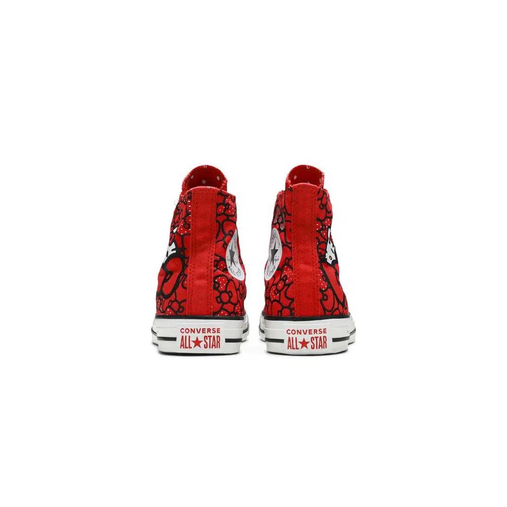 Кроссовки Converse Hello Kitty x Wmns Chuck Taylor All Star Hi 'Red' 6