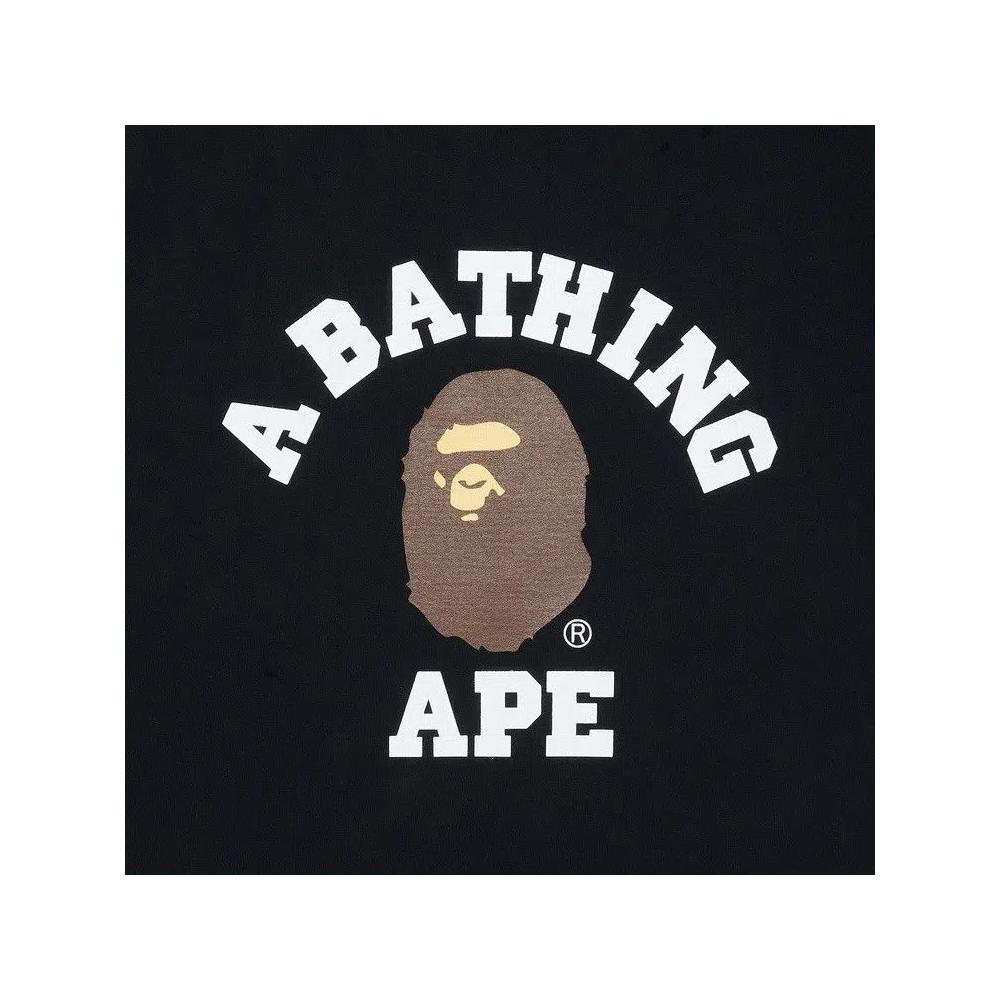 Футболки BAPE College Tee 'Black' 3