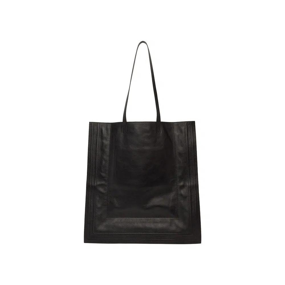 Сумки-тоут Y/Project Leather Wire Tote «Черный» 2