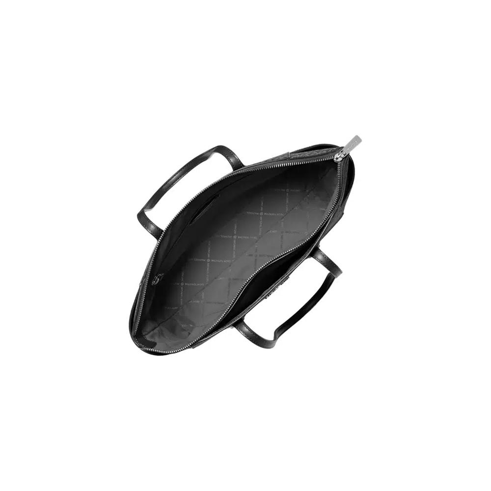 Женская сумка-тоут Marilyn Medium Signature Logo Tote Bag в черном цвете 35F5S6AT2B 3