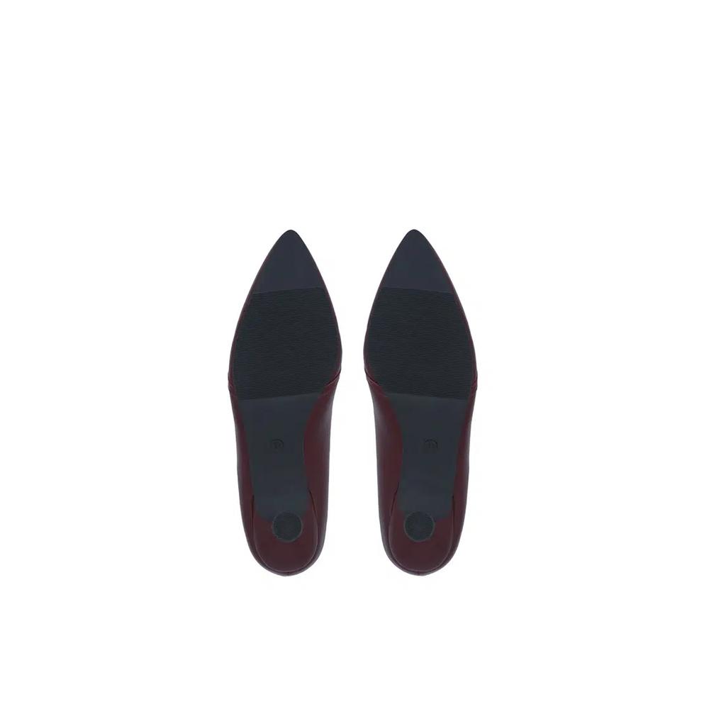 Туфли-лодочки Maroon Pleated Point 5