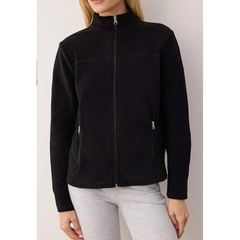 Свитшот с воротником-стойкой Plain Stand-Up Collar Sweatshirt 3