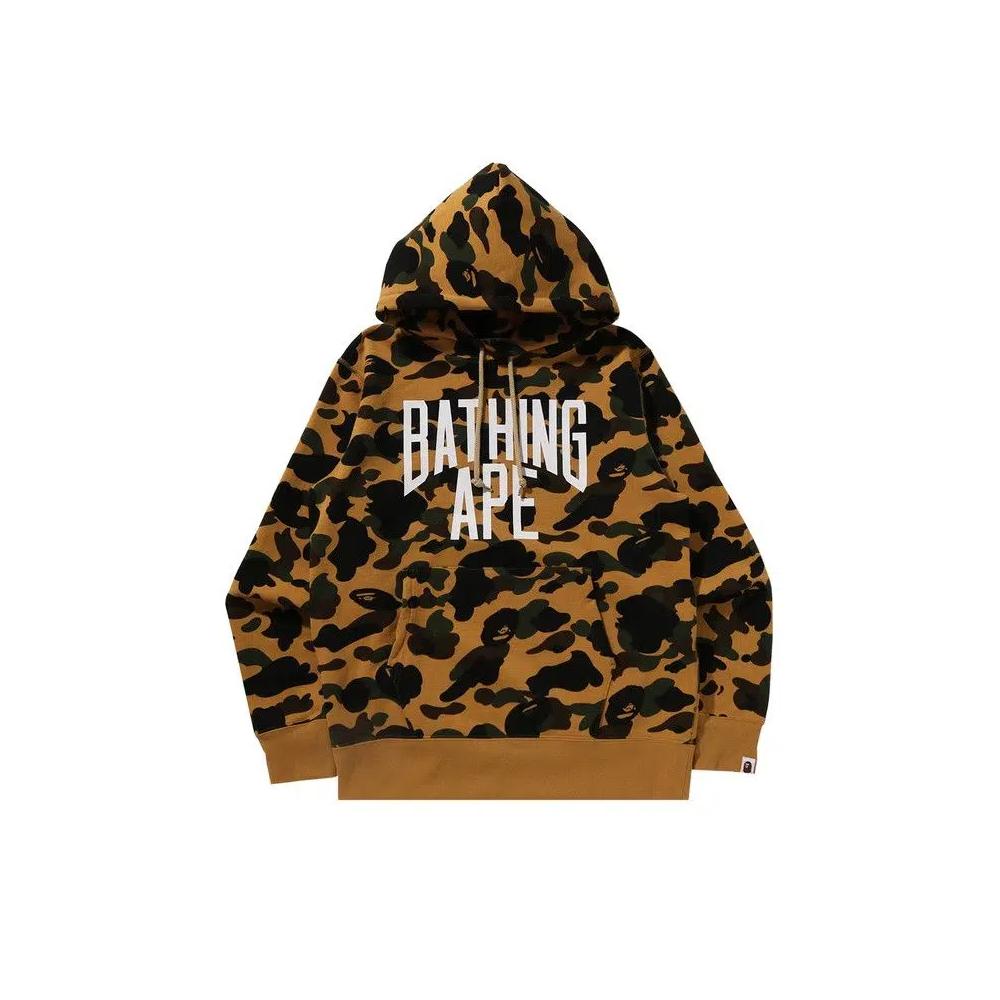 Худи BAPE 1st Camo Pullover Hoodie 'Yellow' 1