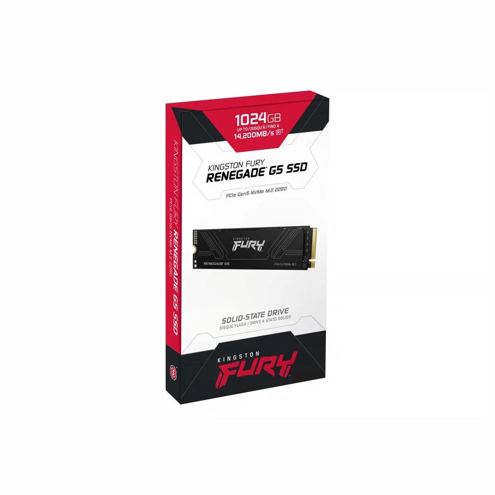 Kingston Fury Renegade G5 1TB PCIe 5.0 NVMe M.2 SSD 3