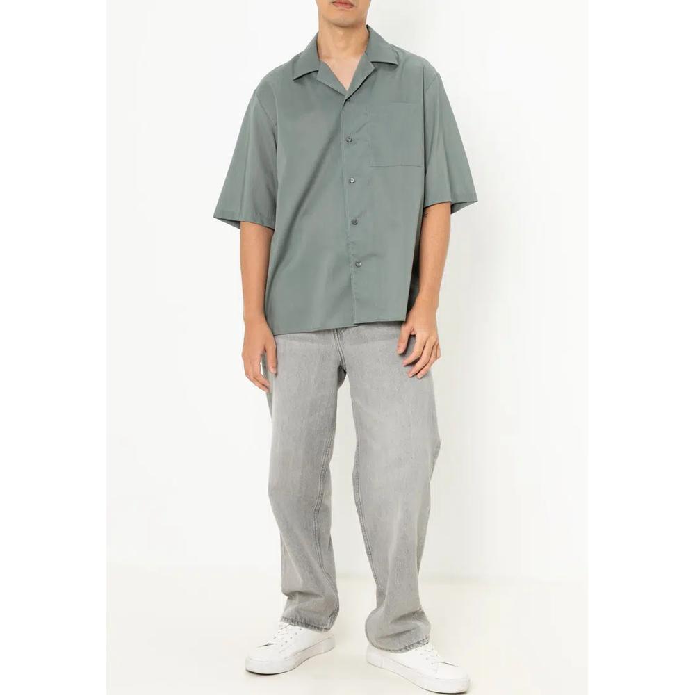 Свободная рубашка из хлопковой марли - Calvin Klein Jeans 4