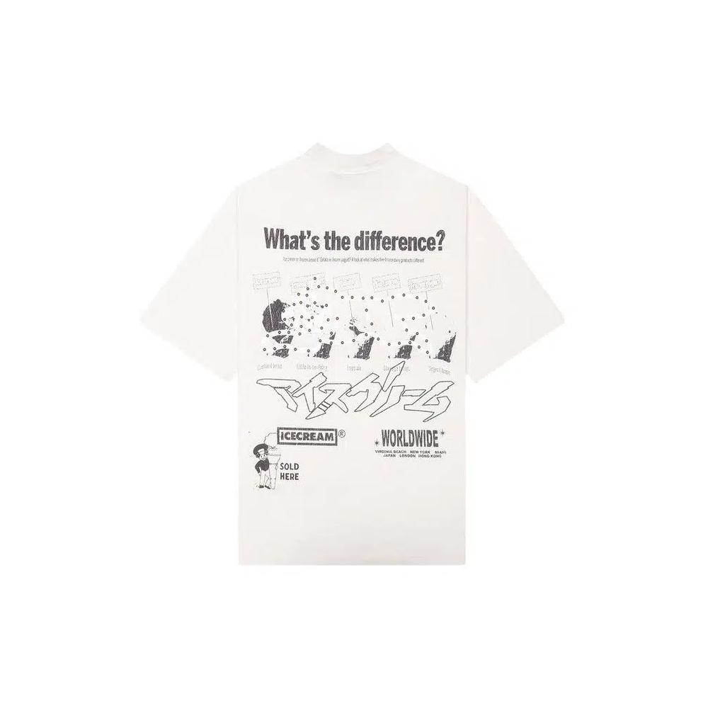 Трикотаж Icecream The Hill Short-Sleeve Oversized Knit 'White' 2