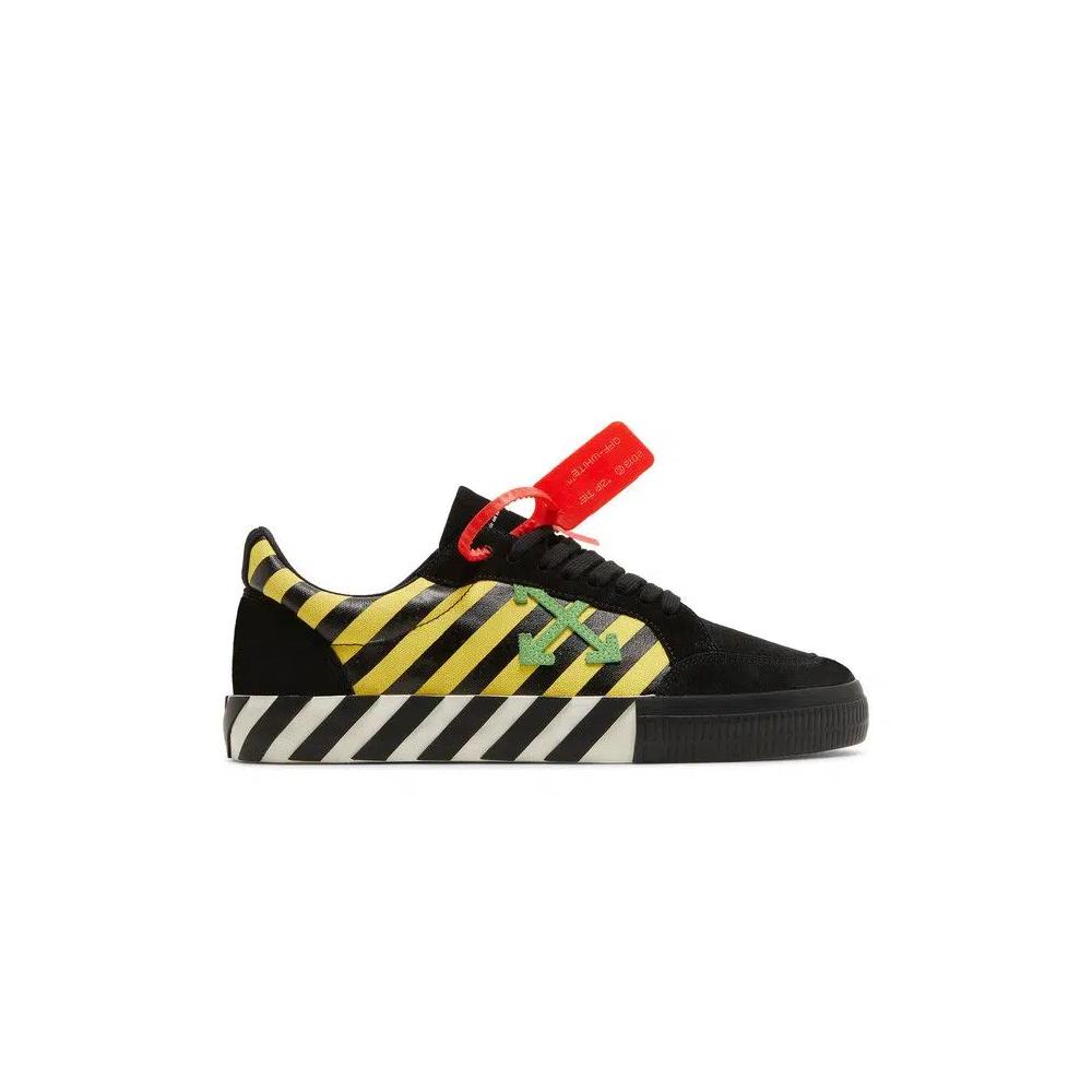 Кроссовки Off-White Vulc Low 'Black Yellow Green' 1