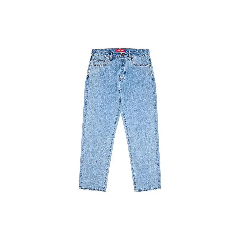 Брюки Supreme Regular Jean 'Washed Indigo' 1