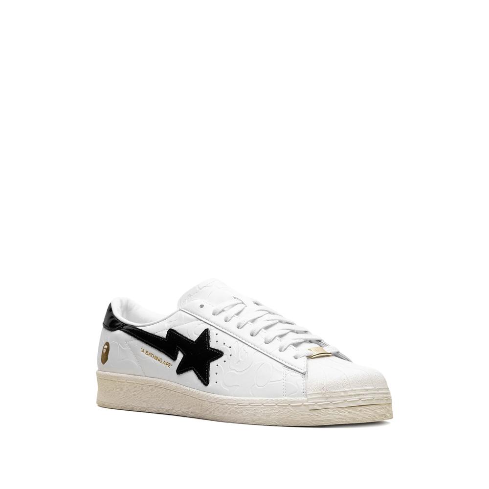 Кроссовки Superstar Vintage White Black из коллаборации с A Bathing Ape 2