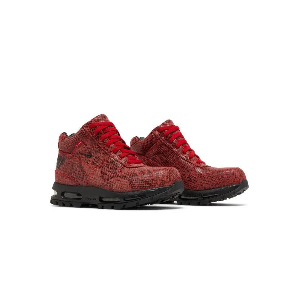 Ботинки Supreme x Nike Air Max Goadome 'Red Snakeskin' 8