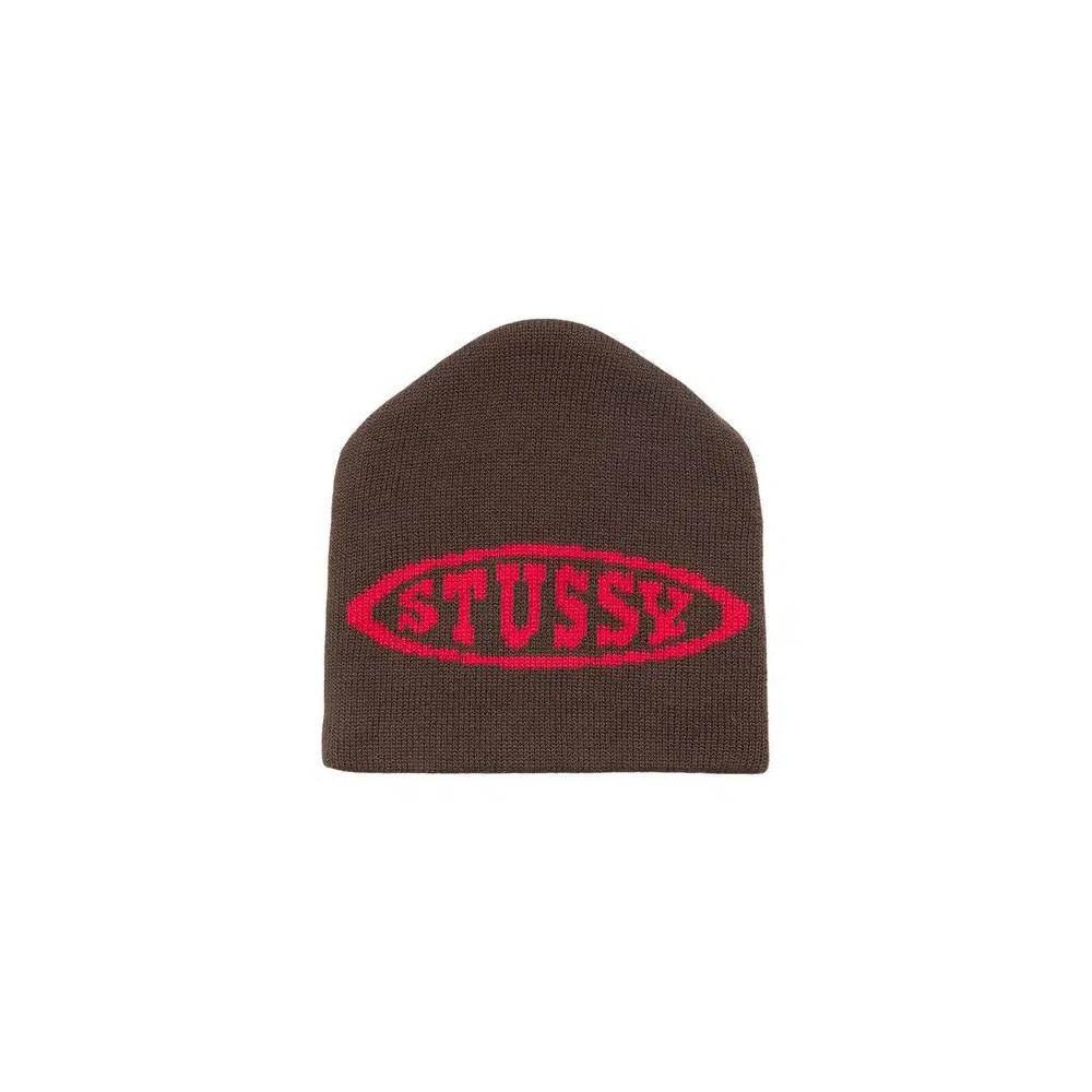 Шапки-бини Stussy Oval Ski Beanie 'Brown' 2