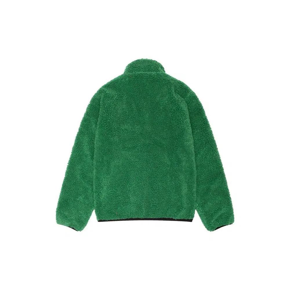 Флисовые куртки Stussy Sherpa Reversible Jacket «Зеленый» 2