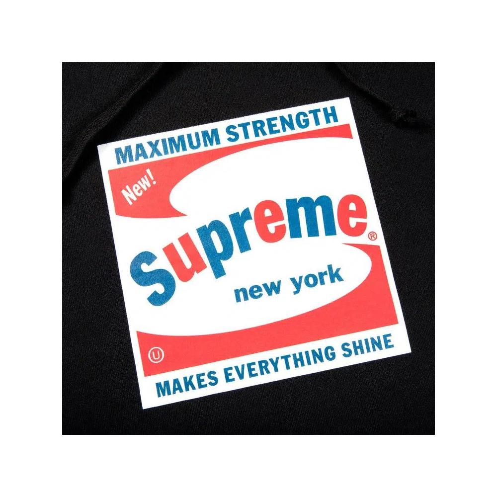 Худи Supreme Shine Hooded Sweatshirt 'Чёрный' 2