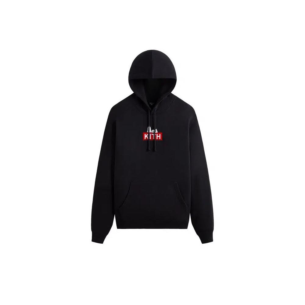 Худи Kith For Peanuts Doghouse Hoodie 'Black' 1