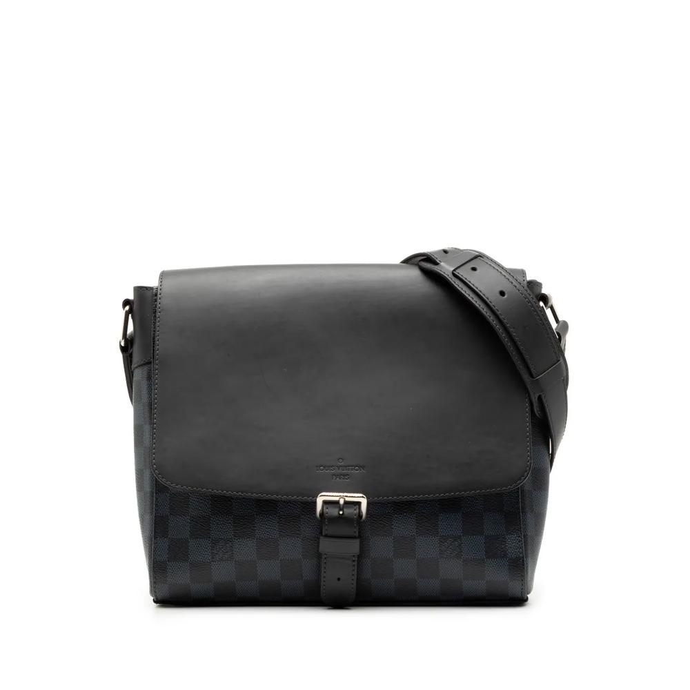 Сумка через плечо Damier Cobalt Newport Messenger PM (2016 год) 1
