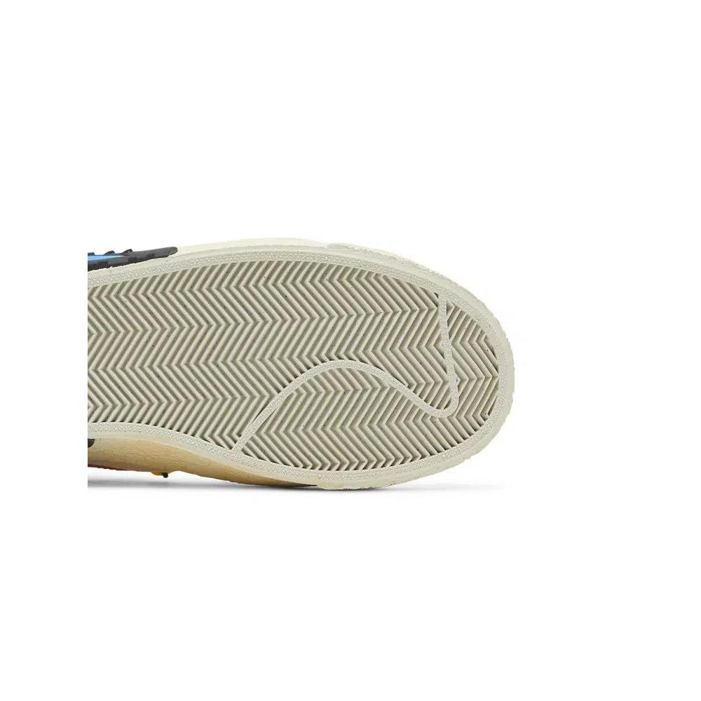 Кроссовки Off-White x Nike Blazer Low 'White University Red' 5