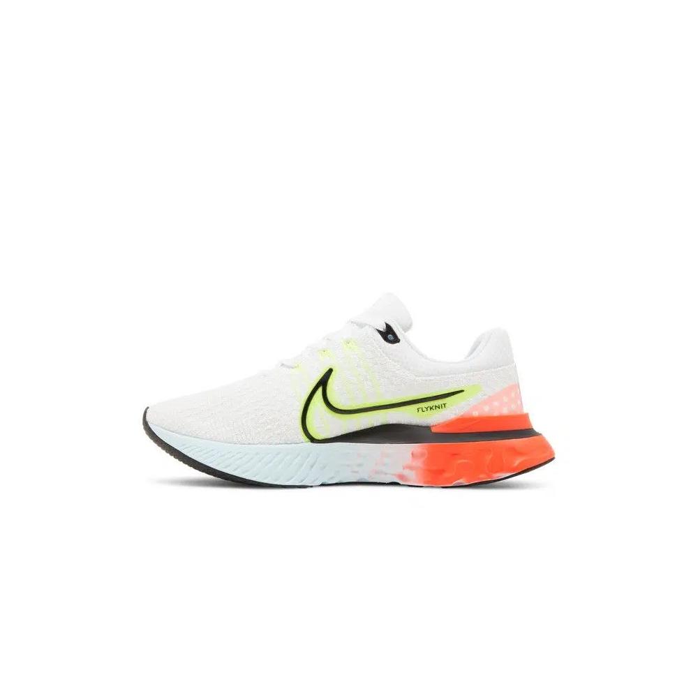 Кроссовки Nike Wmns React Infinity Run Flyknit 3 'White Volt' 3