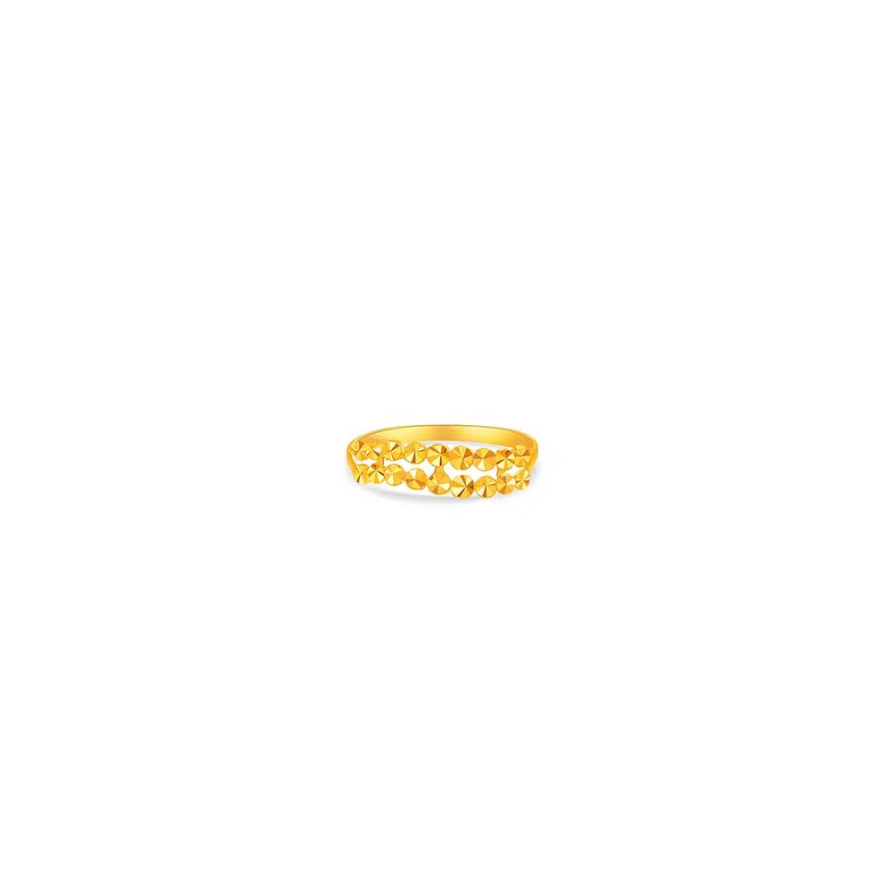 Минималистичное кольцо 375/9K Gold C33 1